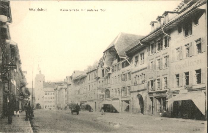 Waldshut Tiengen Rhein Waldshut-Tiengen Kaiserstrasse Unteres