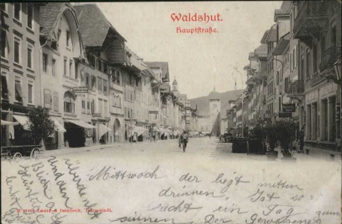 Waldshut Tiengen Rhein Waldshut-Tiengen Hauptstrasse