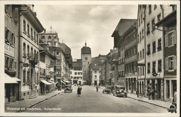 Waldshut Tiengen Rhein Waldshut-Tiengen Kaiserstrasse
