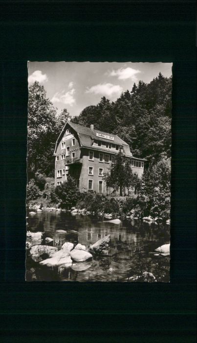 Tiefenstein Albtal Gasthaus Pension zur Post