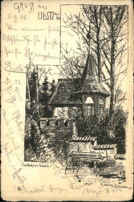 Ulm Donau Wächterhaus