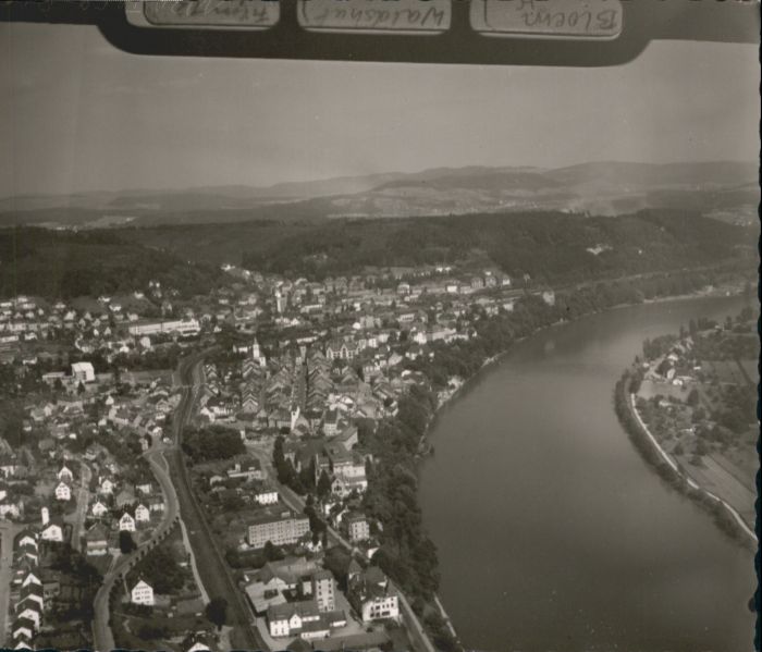 Waldshut Tiengen Rhein Waldshut-Tiengen Fliegeraufnahme