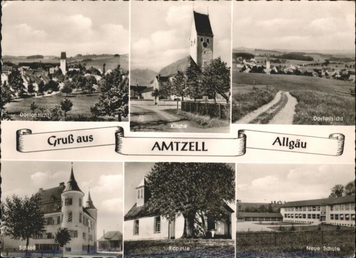 Amtzell Kirche Schloss Kapelle Schule