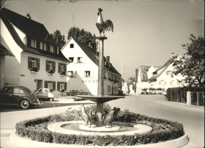 Immenstaad Bodensee Immenstaad [Stempelabschlag] Gasthof Sc