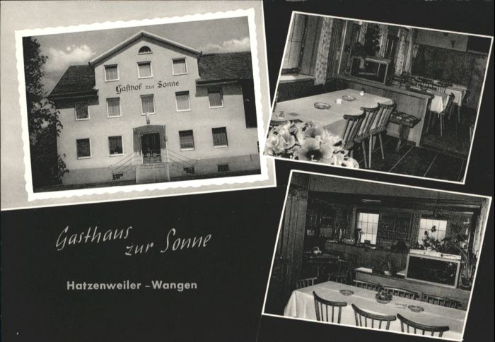 Hatzenweiler Gasthaus zur Sonne
