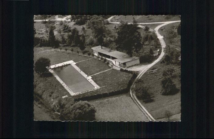 Dogern Badeanstalt Fliegeraufnahme