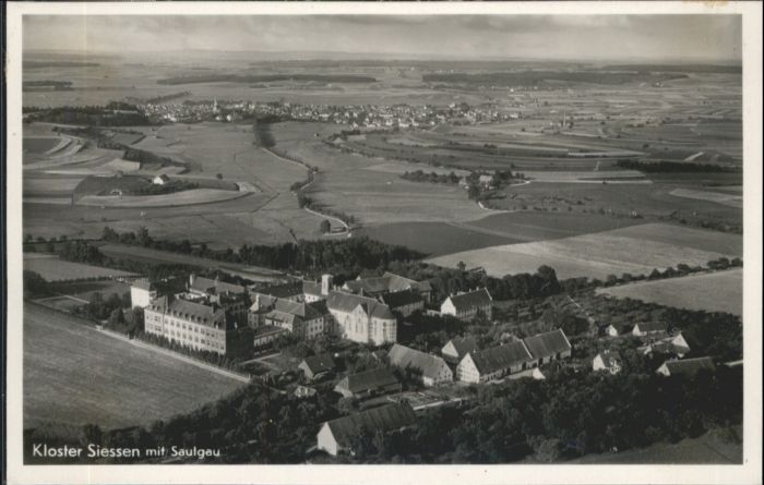 Siessen Bad Saulgau Fliegeraufnahme Kloster