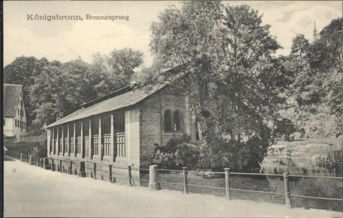 Koenigsbronn Wuerttemberg Königsbronn Brenzursprung