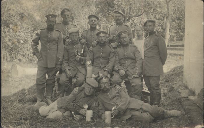 Pfuhl Neu-Ulm Pfuhl [Stempelabschlag] Soldaten