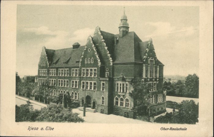 Riesa Sachsen Riesa Ober Realschule