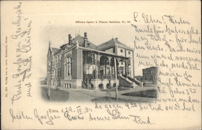 Riesa Sachsen Riesa Offiziers Casino