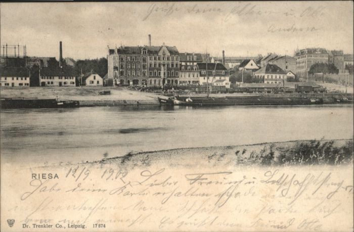 Riesa Sachsen Riesa Boot