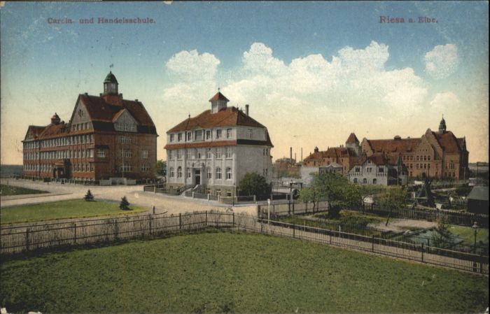 Riesa Sachsen Riesa Carola Handelsschule