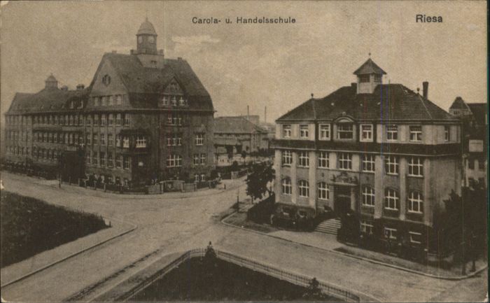 Riesa Sachsen Riesa Carola Handelsschule