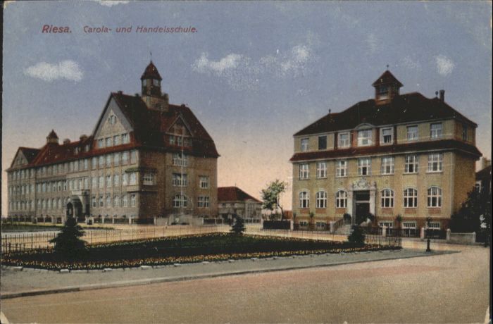 Riesa Sachsen Riesa Carola Handelsschule