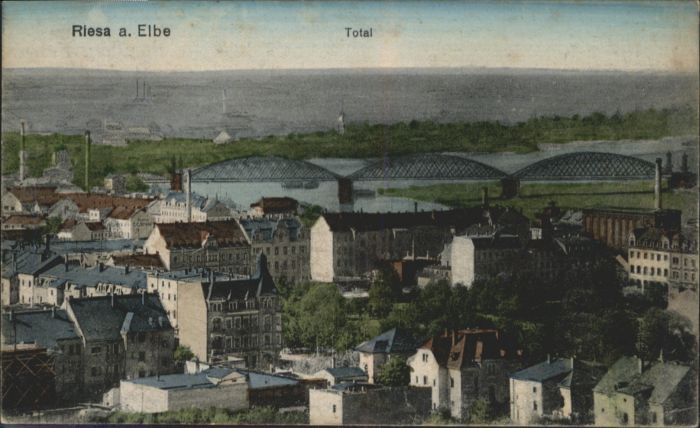 Riesa Sachsen Riesa Brücke