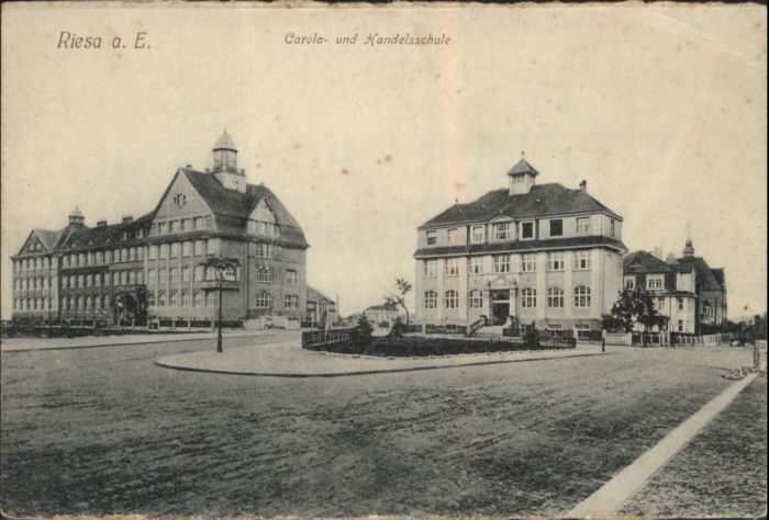 Riesa Sachsen Riesa Carola Handelsschule