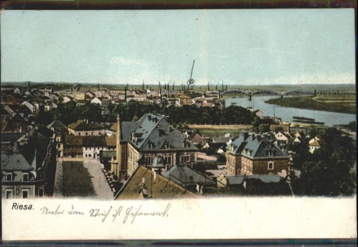 Riesa Sachsen Riesa Brücke