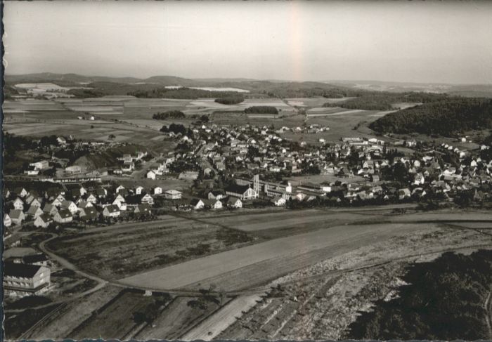 Gladenbach Hessen Fliegeraufnahme
