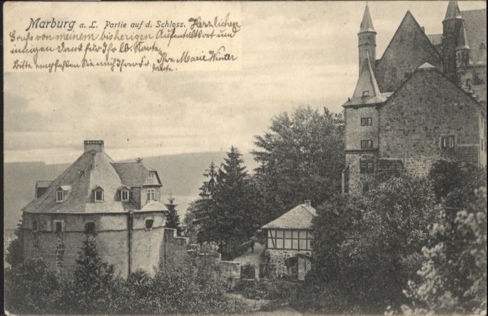 Marburg Lahn Marburg Schloss