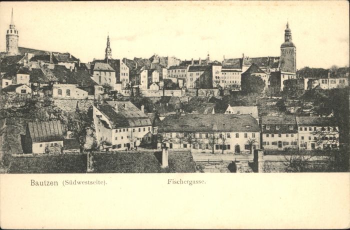 Bautzen Sachsen Fischergasse