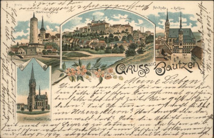 Bautzen Maria Martha Kirche Petri Kirche Rathau