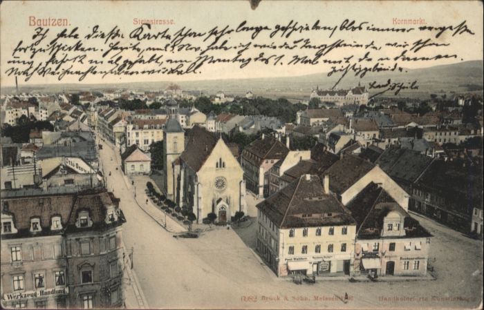 Bautzen Steinstrasse Kornmarkt