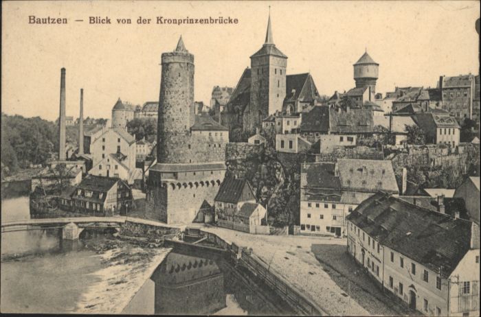 Bautzen Sachsen Kronprinzenbruecke