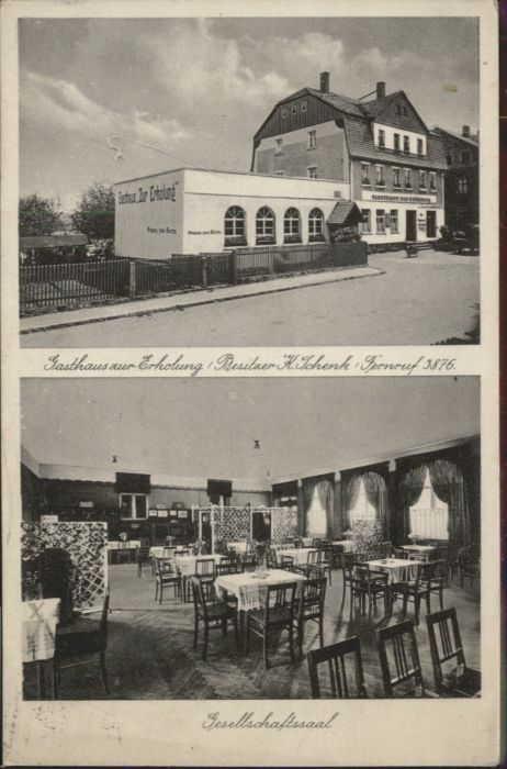 Auritz bei Bautzen Gasthaus Zur Erholung Gesel