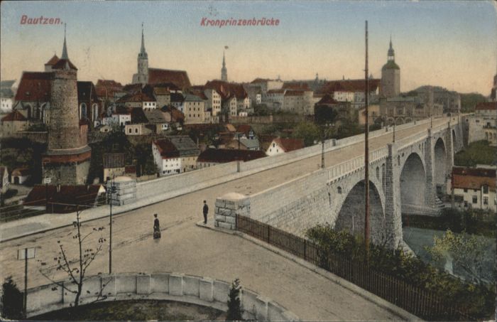Bautzen Sachsen Kronprinzbruecke