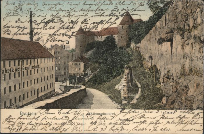 Bautzen Sachsen Aktienspinnerei