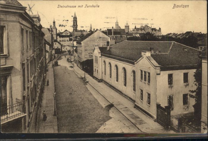 Bautzen Sachsen Steinstrasse Turnhalle