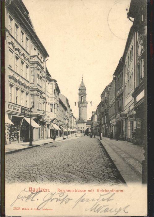 Bautzen Reichenstrasse Reichenthurm