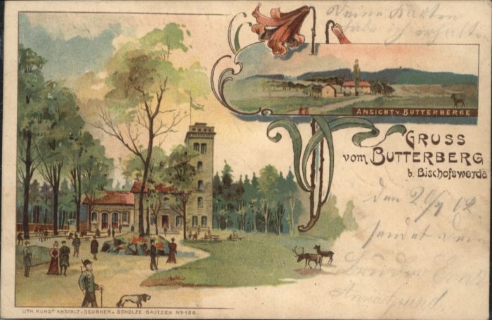 Bischofswerda Butterberg Hund Hirsch