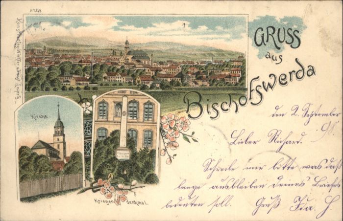 Bischofswerda Kirche Krieger Denkmal