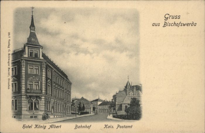 Bischofswerda Hotel König Albert Postamt
