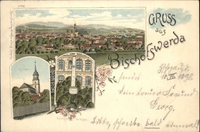 Bischofswerda Kirche Krieger Denkmal