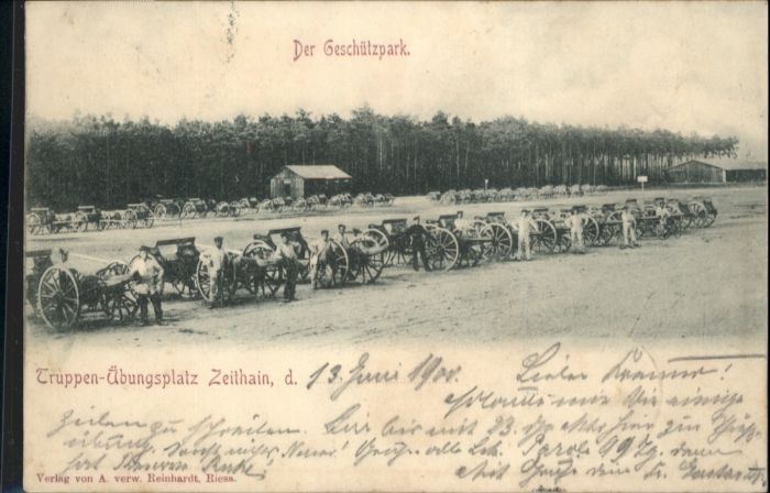 Zeithain Geschützpark Truppen Übungsplatz x