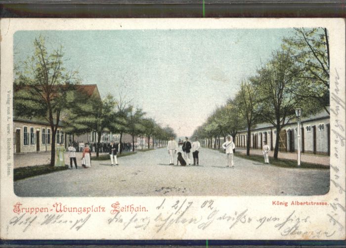 Zeithain Truppenübungsplatz Albertstrasse