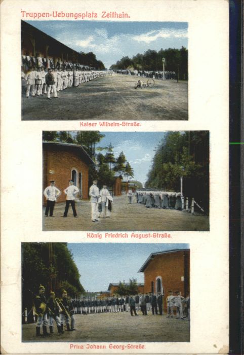 Zeithain Truppenübungsplatz Kaiser Wilhelm Stras