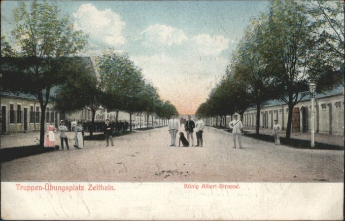 Zeithain Truppenübungsplatz König Albert Strasse