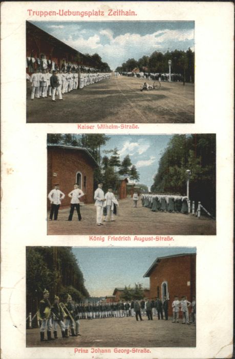 Zeithain Truppenübungsplatz Kaiser Wilhelm Stras