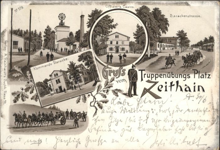 Zeithain Offiziers Casino Barackenstrasse Komman