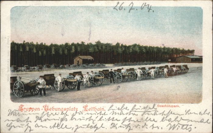 Zeithain Truppenübungsplatz Geschützpark x