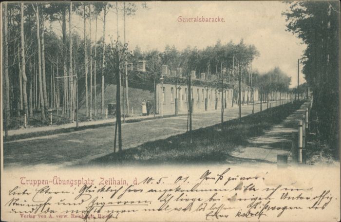 Zeithain Truppenübungsplatz Generalbaracke