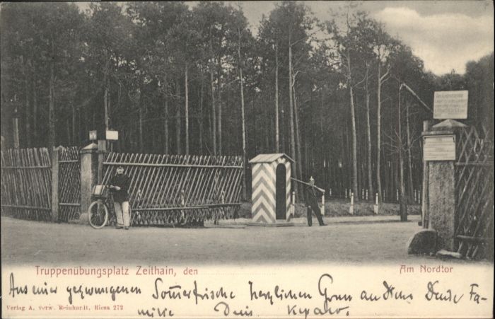 Zeithain Truppenübungsplatz Nordtor
