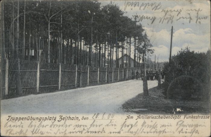 Zeithain Truppenübungsplatz Funkestrasse