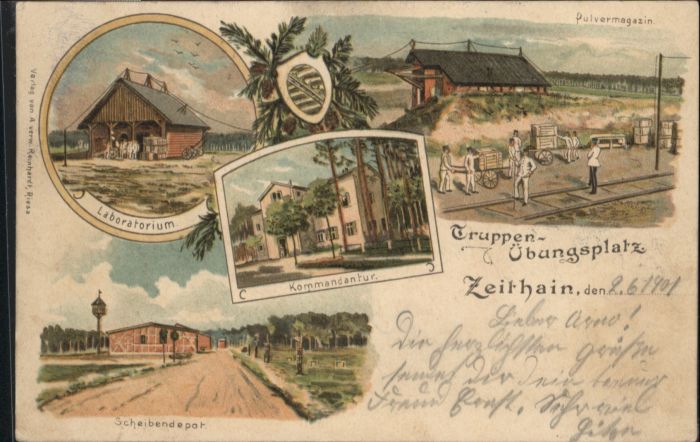 Zeithain Truppenübungsplatz Laboratorium Scheibe