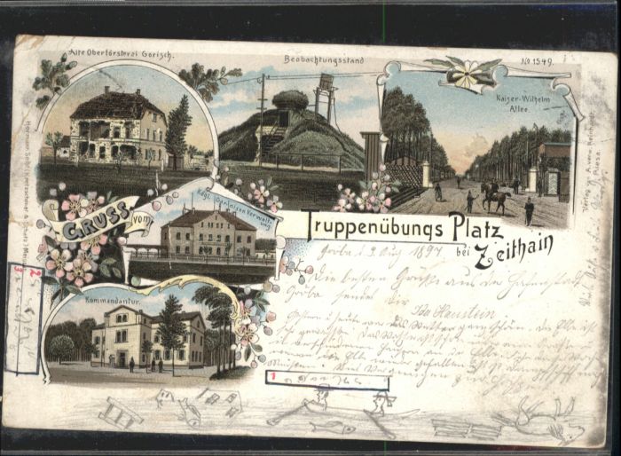 Zeithain Truppenübungsplatz Oberförsterei Kaiser