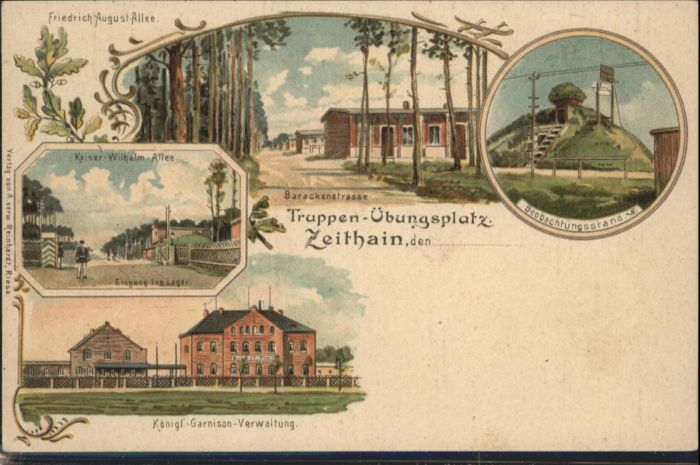 Zeithain Friedrich August Allee Kaiser Wilhelm A